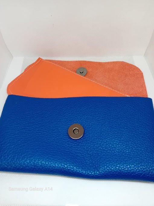 Pochette en cuir